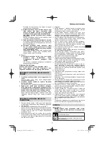 Preview for 19 page of Hitachi DV 20VD Handling Instructions Manual