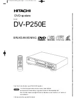 Предварительный просмотр 261 страницы Hitachi DV-P250A Service Manual