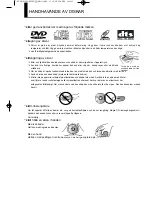 Предварительный просмотр 272 страницы Hitachi DV-P250A Service Manual