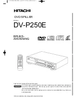 Предварительный просмотр 340 страницы Hitachi DV-P250A Service Manual