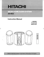 Предварительный просмотр 1 страницы Hitachi DV-P2E Instruction Manual