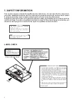 Предварительный просмотр 2 страницы Hitachi DV-P2E Service Manual