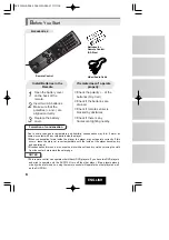 Preview for 6 page of Hitachi DV-P315U Instruction Manual