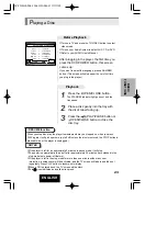 Preview for 23 page of Hitachi DV-P315U Instruction Manual