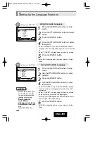 Preview for 40 page of Hitachi DV-P315U Instruction Manual