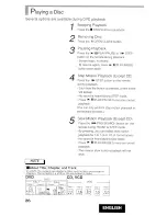 Предварительный просмотр 26 страницы Hitachi DV-P415U Instruction Manual