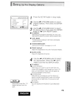 Предварительный просмотр 45 страницы Hitachi DV-P415U Instruction Manual