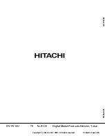 Предварительный просмотр 50 страницы Hitachi DV-P415U Service Manual