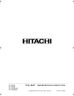 Предварительный просмотр 58 страницы Hitachi DV-P505E Service Manual