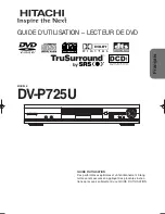 Предварительный просмотр 35 страницы Hitachi DV-P725U Instruction Manual