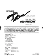 Предварительный просмотр 104 страницы Hitachi DV-P725U Instruction Manual