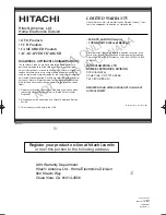 Preview for 24 page of Hitachi DV-P745U Instruction Manual