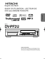 Предварительный просмотр 47 страницы Hitachi DV-PF2U Instruction Manual