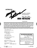 Предварительный просмотр 140 страницы Hitachi DV-PF2U Instruction Manual