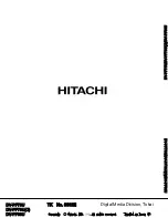 Preview for 106 page of Hitachi DV-PF33U Service Manual