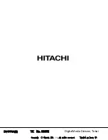 Preview for 101 page of Hitachi DV-PF3A(S) Service Manual