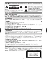 Preview for 2 page of Hitachi DV-PF5E Instruction Manual