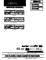 Preview for 1 page of Hitachi DV-PF6E Service Manual