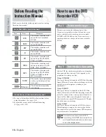 Preview for 10 page of Hitachi DV-RF7U Instruction Manual