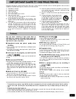 Preview for 3 page of Hitachi DV-RX5000U Operating Instructions Manual