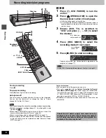 Preview for 14 page of Hitachi DV-RX5000U Operating Instructions Manual