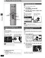 Предварительный просмотр 22 страницы Hitachi DV-RX5000U Operating Instructions Manual