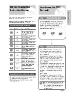 Предварительный просмотр 9 страницы Hitachi DV-RX7000E Instruction Manual