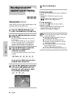 Preview for 38 page of Hitachi DV-RX7000E Instruction Manual