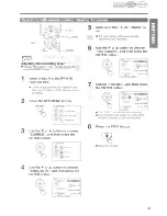 Предварительный просмотр 31 страницы Hitachi DV-W1U Instruction Manual