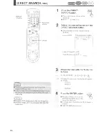 Предварительный просмотр 46 страницы Hitachi DV-W1U Instruction Manual