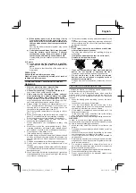 Preview for 7 page of Hitachi DV14DBEL Handling Instructions Manual