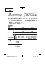 Preview for 8 page of Hitachi DV14DBEL Handling Instructions Manual