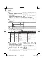 Preview for 12 page of Hitachi DV14DBEL Handling Instructions Manual