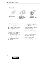 Preview for 4 page of Hitachi DVC-605U Instruction Manual