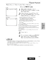 Preview for 21 page of Hitachi DVC-605U Instruction Manual