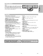 Preview for 5 page of Hitachi DVP335E Instruction Manual