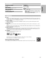 Preview for 21 page of Hitachi DVP335E Instruction Manual