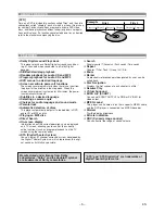 Предварительный просмотр 5 страницы Hitachi DVP335EUK Instruction Manual