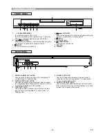 Предварительный просмотр 6 страницы Hitachi DVP335EUK Instruction Manual