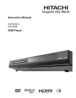 Hitachi DVP435E Instruction Manual preview