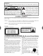 Preview for 2 page of Hitachi DVPF2E Instruction Manual