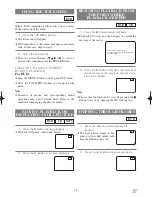 Preview for 34 page of Hitachi DVPF2EUK Instruction Manual