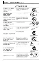 Preview for 8 page of Hitachi DVW1E Instruction Manual