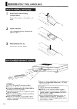 Preview for 14 page of Hitachi DVW1E Instruction Manual