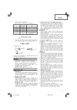 Preview for 23 page of Hitachi DW 15Y Handling Instructions Manual