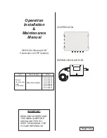 Preview for 1 page of Hitachi DXF-015A1 Operation Installation Maintenance Manual