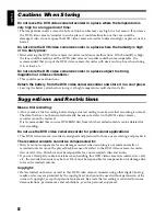 Предварительный просмотр 8 страницы Hitachi DZ-B35A Instruction Manual
