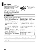 Предварительный просмотр 10 страницы Hitachi DZ-B35A Instruction Manual