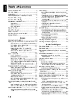 Предварительный просмотр 12 страницы Hitachi DZ-B35A Instruction Manual