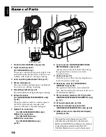 Предварительный просмотр 16 страницы Hitachi DZ-B35A Instruction Manual